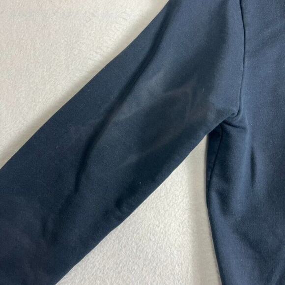 Hugo Boss Hoodie Sweater Jacket Mens medium Blue Full Zip Boss Logo - Picture 16 of 16